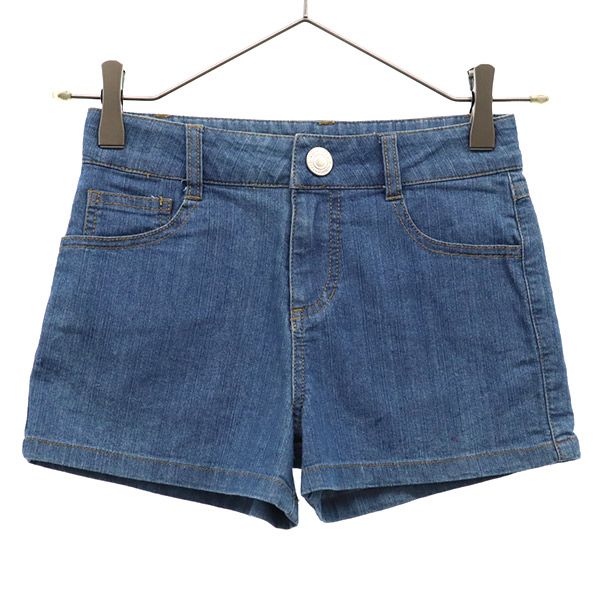 古着 JENNI LOVE ジェニーラブ デニムショートパンツ 130 ブルー キッズ 【中古】