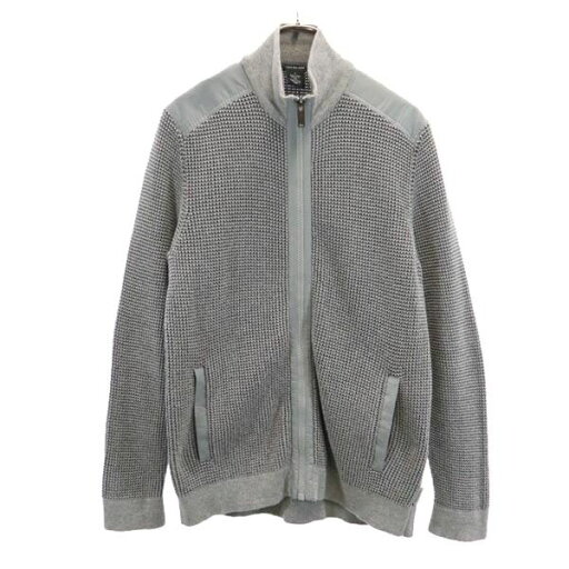 古着 Calvin klein カルバンクライン 長袖 ジップ ジャケット M グレー メンズ 【中古】 【PD】 古着 Calvin klein カルバンクライン 長袖 ジップ ジャケット M グレー メンズ 【中古】 【PD】