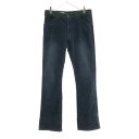 古着 Inpaichthys kerri インパクティスケリー 日本製 コーデュロイパンツ M ネイビー×グリーン メンズ 【中古】 【PD】(4)