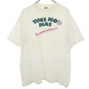 古着 パワープロ バイ オニータ 90s 半袖 シングルステッチ Tシャツ XL ホワイト オールド ヴィンテージ メンズ 【中古】(4)