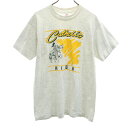 古着 FRUIT OF THE LOOM フルーツオブザルーム 90s USA製 オールド 半袖 シングルステッチ Tシャツ L ライトグレー メンズ 【中古】(4)