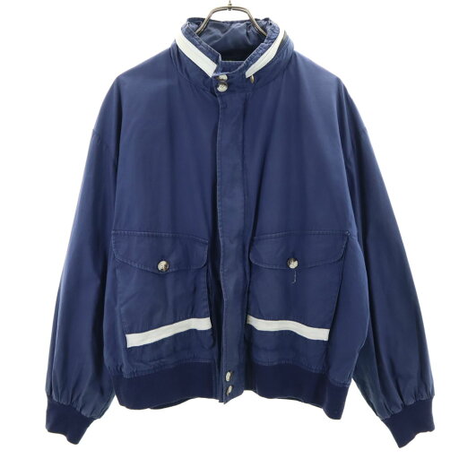 古着 NAUTICA ノーティカ 90s オールド ジップジャケット L ネイビー系 メンズ 【中古】 古着 NAUTICA ノーティカ 90s オールド ジップジャケット L ネイビー系 メンズ 【中古】