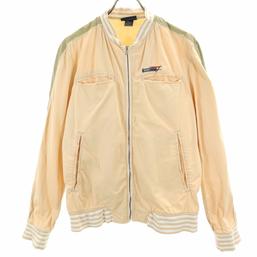 ディーゼル ブルゾン L ペールオレンジ系 DIESEL ボンバージャケット レディース 【中古】 【PD】
