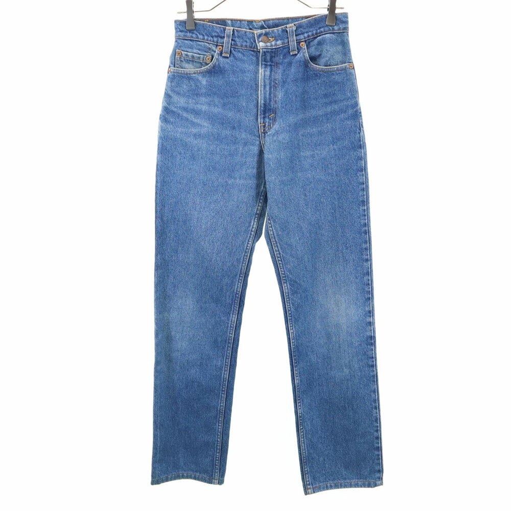 古着 Levi's リーバイス 90s 510 USA製 オールド テーパードデニムパンツ W29 ブルー ジーンズ メンズ 【中古】 【PD】