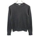 古着 MACKINTOSH PHILOSOPHY マッキントッシュフィロソフィー 長袖 セーター 38 チャコールグレー リブニット レディース 【中古】 【P...