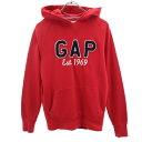 古着 GAP ギャップ 長袖 スウェットパーカー XS レッド メンズ 【中古】 【PD】