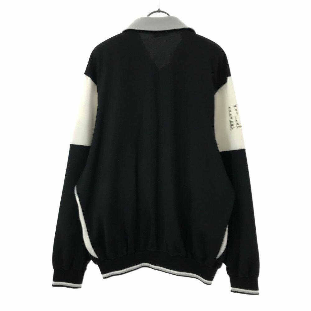 古着 NBA OFFICIAL LICENSED PRODUCT エヌビーエーオフィシャルライセンスプロダクト 日本製 バスケットボール ジャージジャケット XO ブラック×ホワイト ビッグサイズ メンズ 【中古】 2
