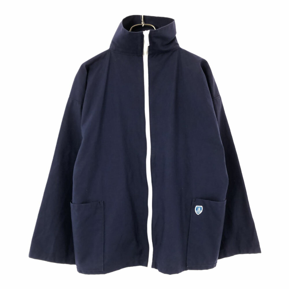 古着 オーシバル ORCIVAL フランス製 ジップジャケット 2 ネイビー メンズ 【中古】 【PD】