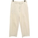 古着 YAECA ヤエカ 日本製 コットン チノパンツ w29 白 EXCLUSIVE FABRIC レディース 【中古】(4)
