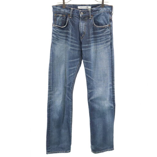 古着 EDWIN エドウィン ストレートデニムパンツ w30 EXCLUSIVE VINTAGE XV ジーンズ メンズ 【中古】