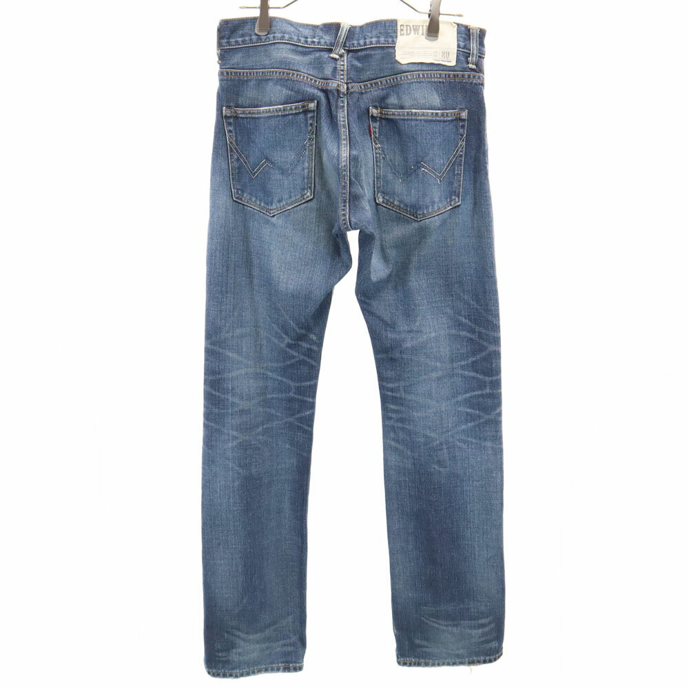 古着 EDWIN エドウィン ストレートデニムパンツ w30 EXCLUSIVE VINTAGE XV ジーンズ メンズ 【中古】