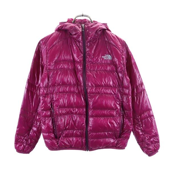 古着 ノースフェイス THE NORTH FACE NDW18171 ダウンジャケット M パープル系 アウトドア 収納ポーチ付 レディース 【中古】 【PD】
