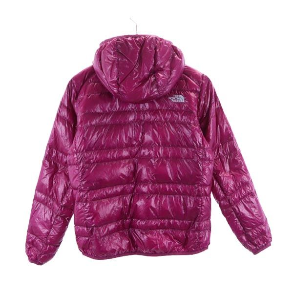 古着 ノースフェイス THE NORTH FACE NDW18171 ダウンジャケット M パープル系 アウトドア 収納ポーチ付 レディース 【中古】 【PD】