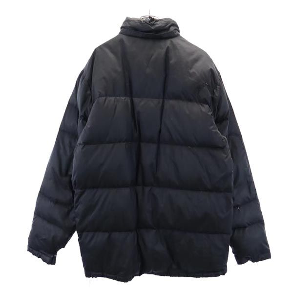 古着 STUSSY ステューシー 紺タグ オールド ダウンジャケット L 黒 メンズ 【中古...