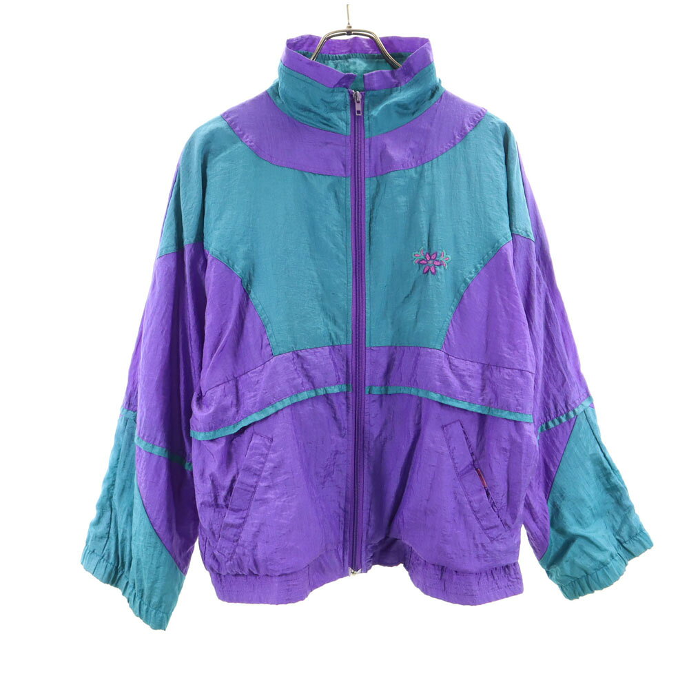 古着 WHAM 90s オールド ナイロンジャケット M パープル 他 ブルゾン メンズ 【中古】