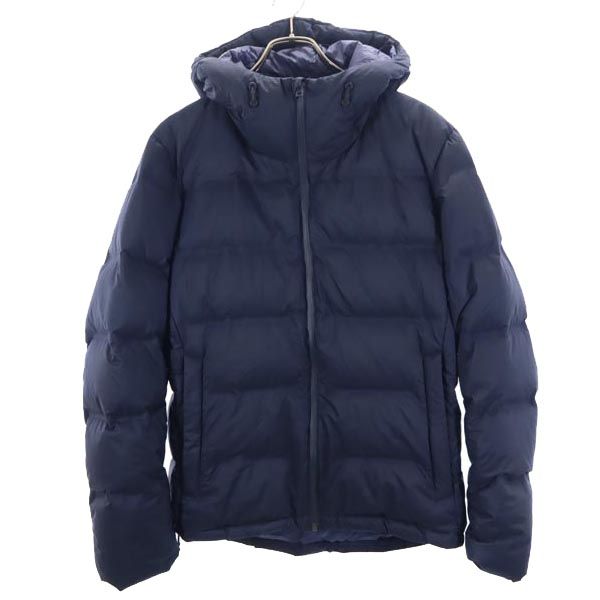 古着 UNIQLO ユニクロ シームレス ダウンパーカー M ネイビー系 ジャケット メンズ 【中古】 【PD】