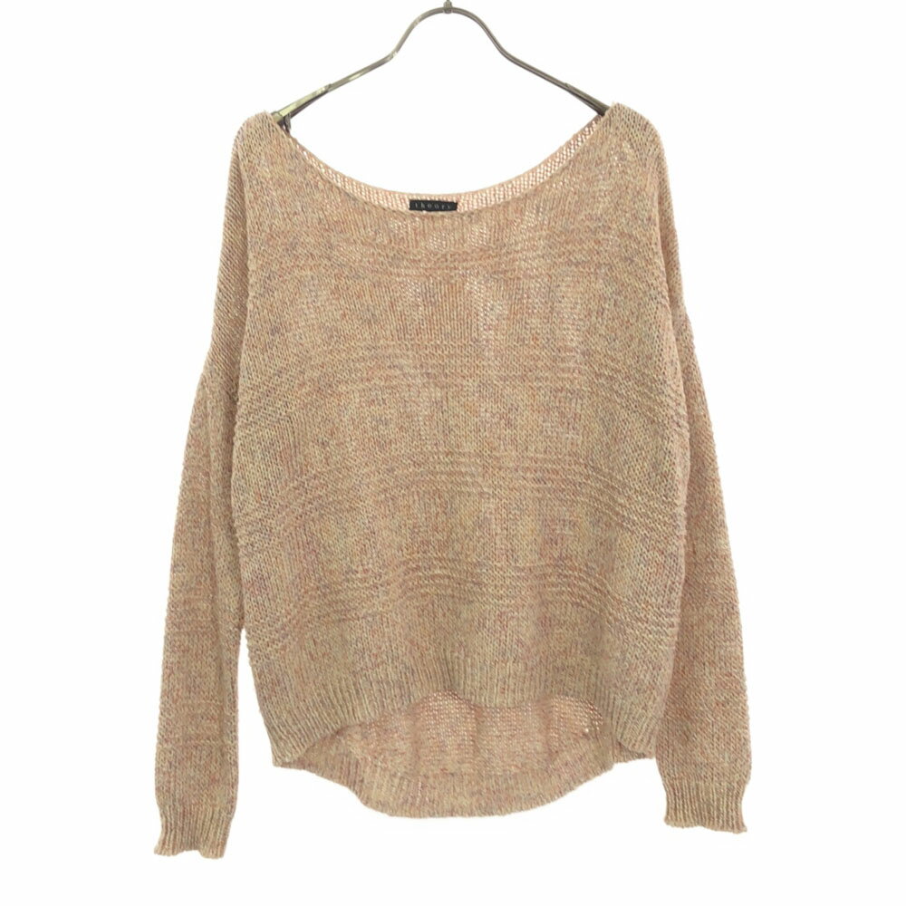 古着 theory セオリー 長袖 ローゲージ ニット S オレンジ系 セーター レディース 【中古】