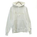 古着 Champion チャンピオン 長袖 リバースウィーブ スウェットパーカー M ホワイト 裏起毛 メンズ 【中古】(4)