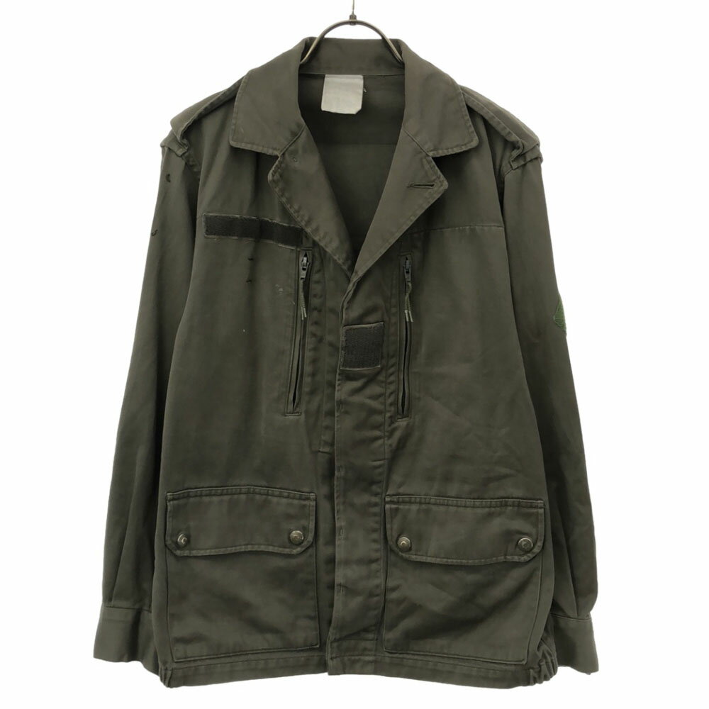 古着 フランス軍 FRENCH ARMY F2ジャケット ミリタリージャケット カーキ系 メンズ 【中古】 【PD】