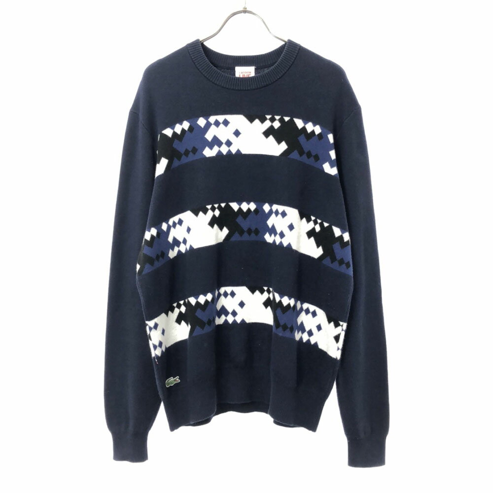 古着 LACOSTE L!VE ラコステライブ 総柄