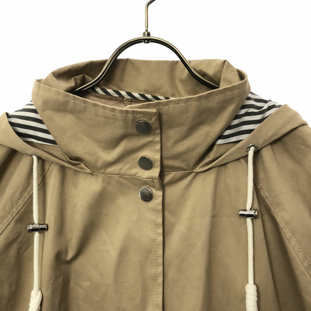 古着 ザラ ZARA フード付き ジャケット S ベージュ コート レディース 【中古】 【PD】
