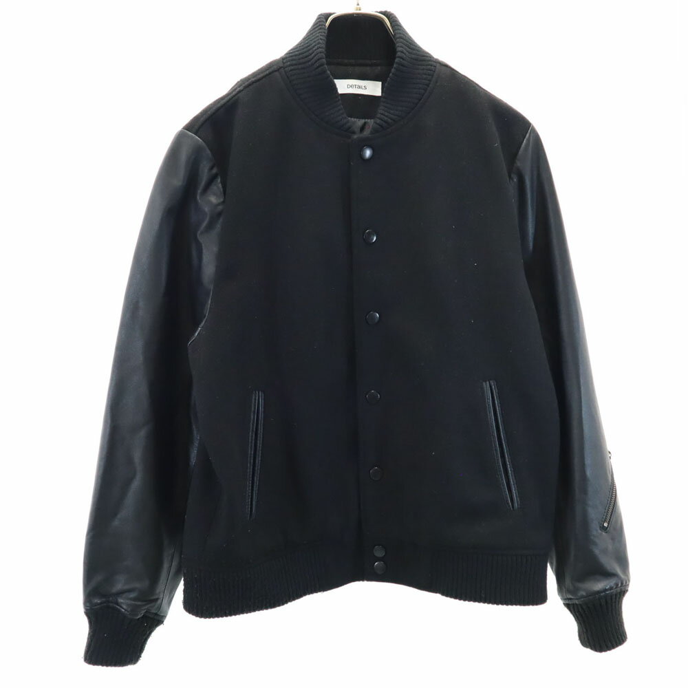 古着 DETAILS ディテールズ ブルゾン M ブラック メンズ  
