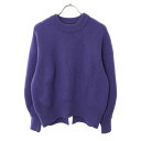 古着 MAISON SPECIAL メゾンスペシャル ウールブレンド 長袖 セーター M パープル ニット レディース 【中古】 【PD】