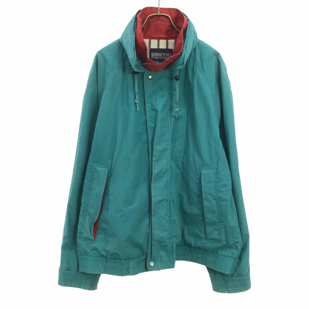  LANDS' END 󥺥 90s  ޥƥѡ L ꡼ ֥륾 㥱å  š