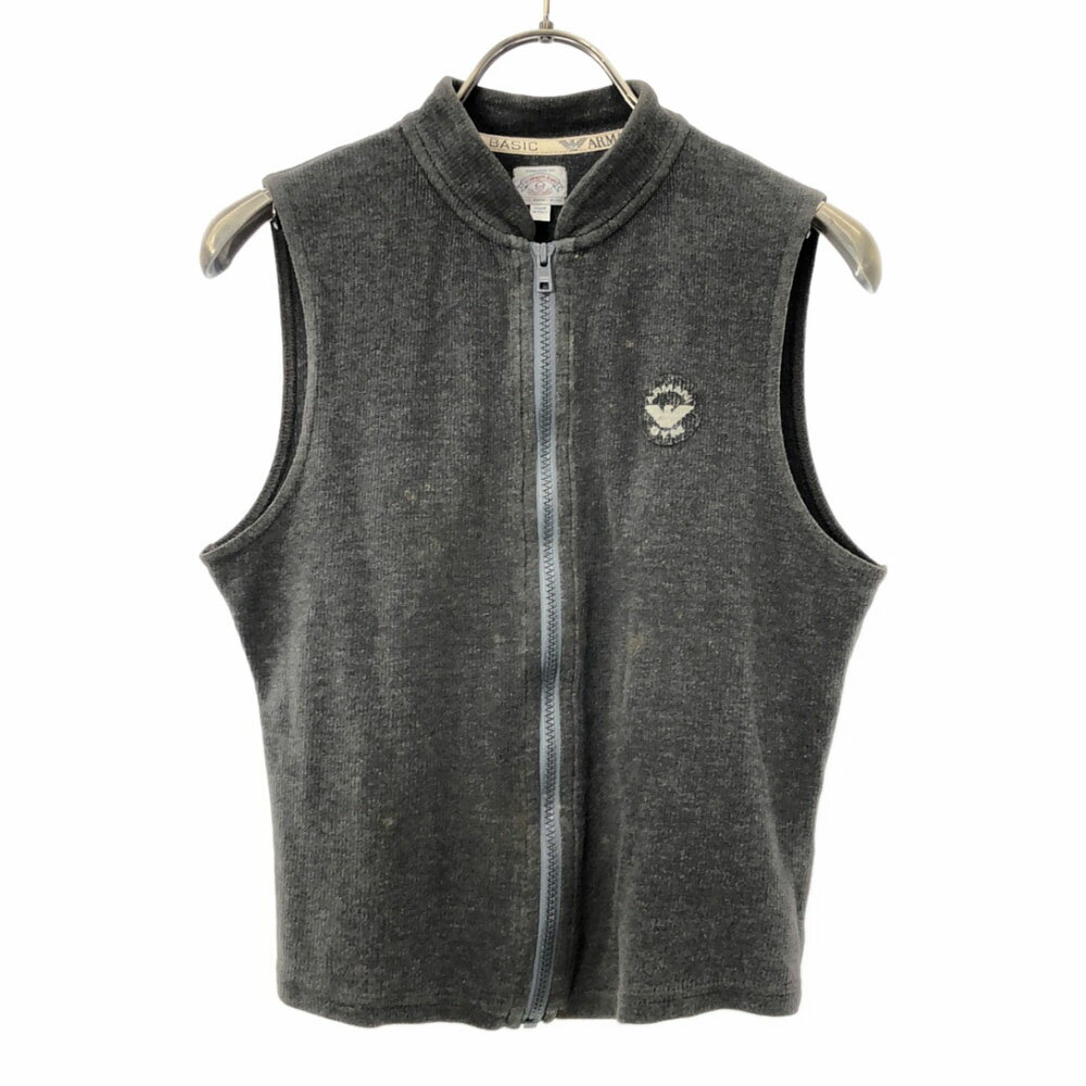 EMPORIO ARMANI イタリア製 ウール　コットン　ベスト 中古・古着通販】EMPORIO ARMANI (エンポリオアルマーニ) 中綿ベスト