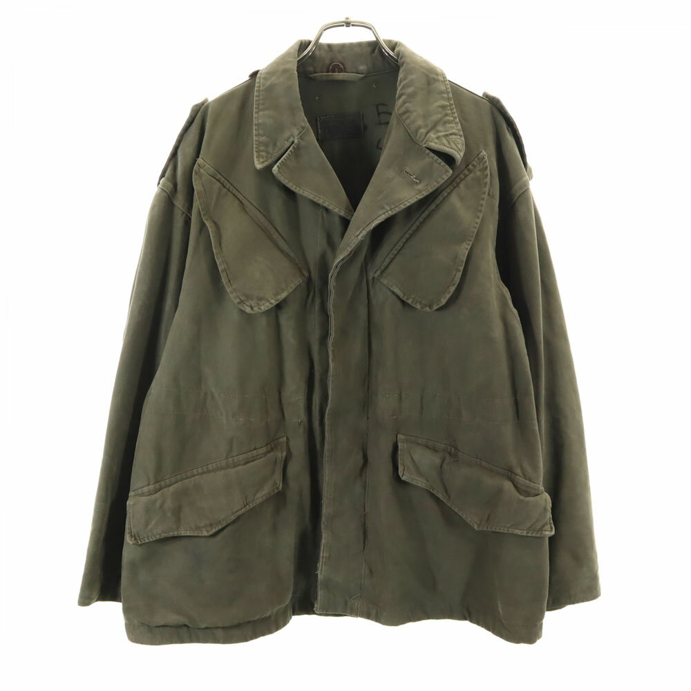 樂天商城 - 古着 DUTCH ARMY オランダ軍 60s ヴィンテージ フィールドジャケット 88x92 カーキ ミリタリー メンズ 【中古】