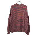 古着 MACKINTOSH PHILOSOPHY マッキントッシュフィロソフィー 三陽商会 マルチボーダー 長袖 ハイネック ニット 2 セーター レディース ...