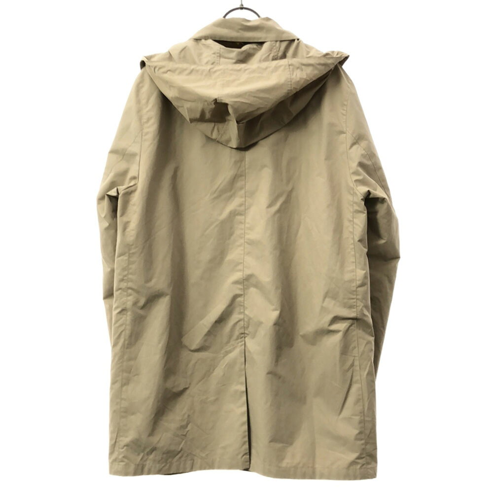 古着 Traditional Weatherwear トラディショナルウェザーウェア 無地×迷彩柄 リバーシブル ステンカラーコート 40 ベージュ×ブラウン系 フード メンズ 【中古】