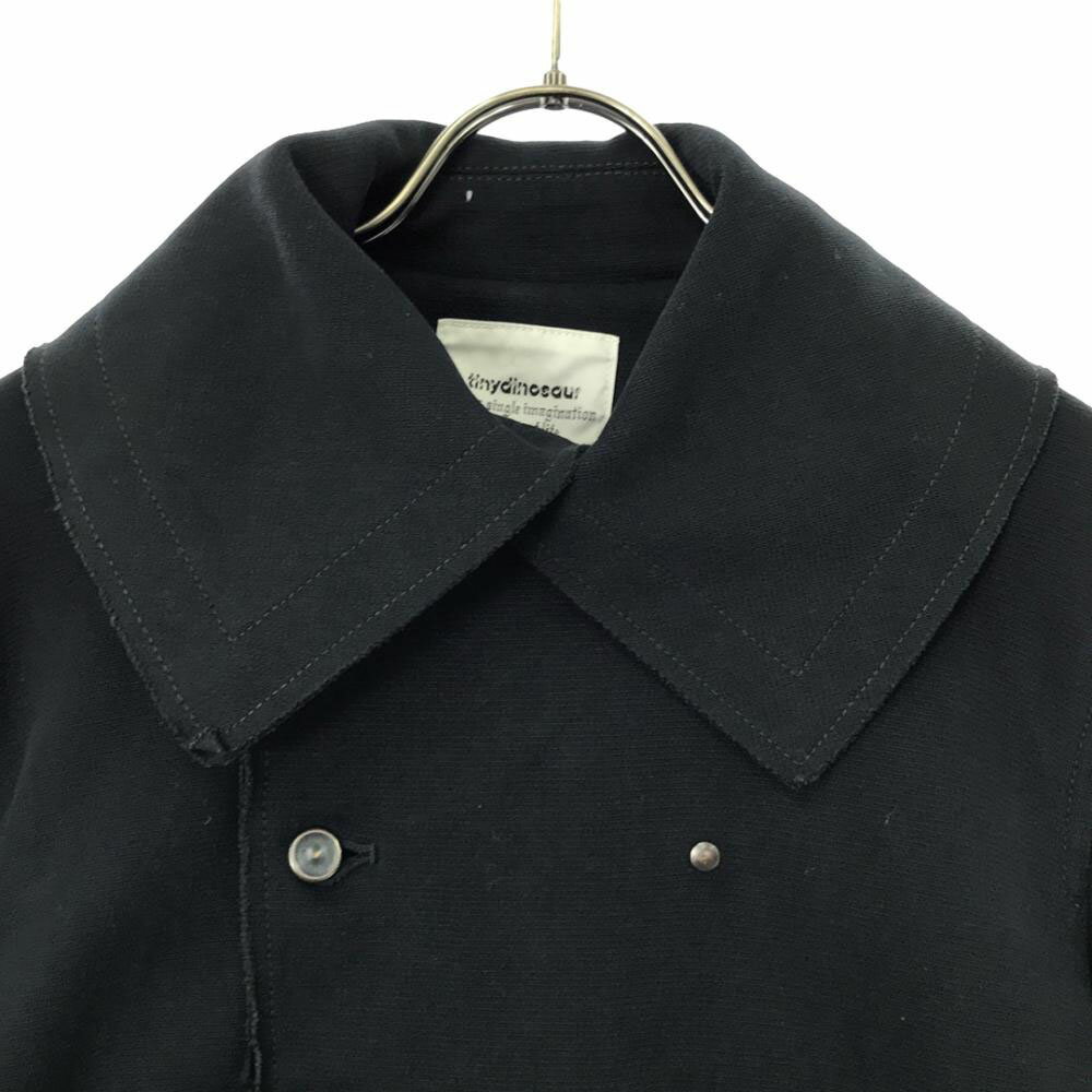 Allegra K チェスターコート レディース 秋冬 ラシャコート アウター ロングコート ノーカラー 防寒 冬 レディース ライトブラウン XL