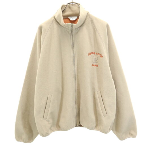 古着 Pierre Cardin ピエールカルダン フリースジャケット XL ベージュ メンズ 【中古】 古着 Pierre Cardin ピエールカルダン フリースジャケット XL ベージュ メンズ 【中古】