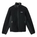 古着 patagonia パタゴニア 23071 フリースジャケット XS ブラック アウトドア 23071F8 レディース 【中古】