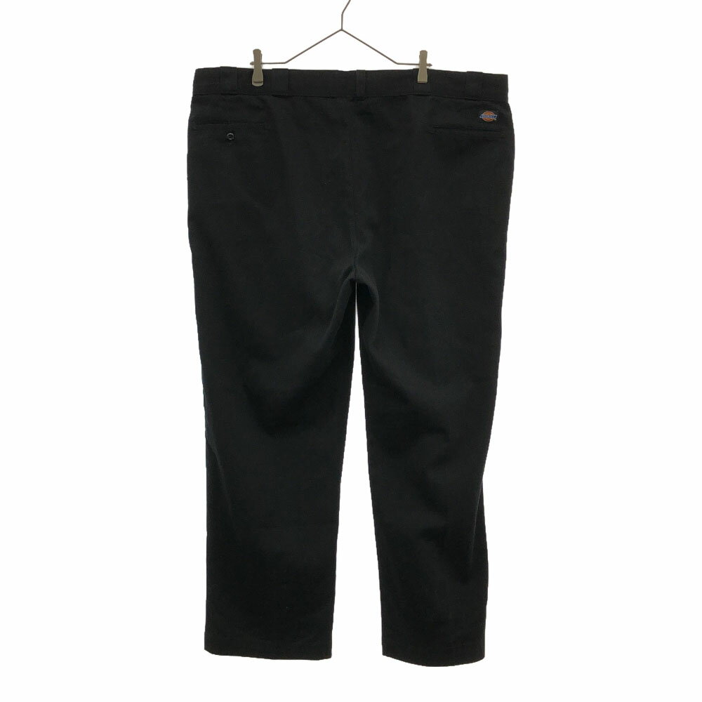 古着 ディッキーズ Dickies ブランドワッペン ワークパンツ ブラック メンズ 【中古】