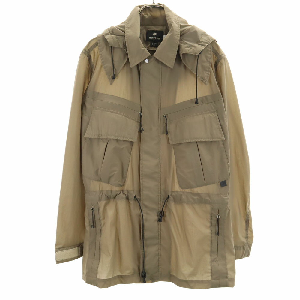 古着 snowpeak スノーピーク ミリタリージャケット S カーキ メンズ 【中古】