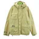 古着 RONIN ローニン バートン スノーボード 長袖 ジャケット M イエロー系 BURTON メンズ 【中古】 【PD】