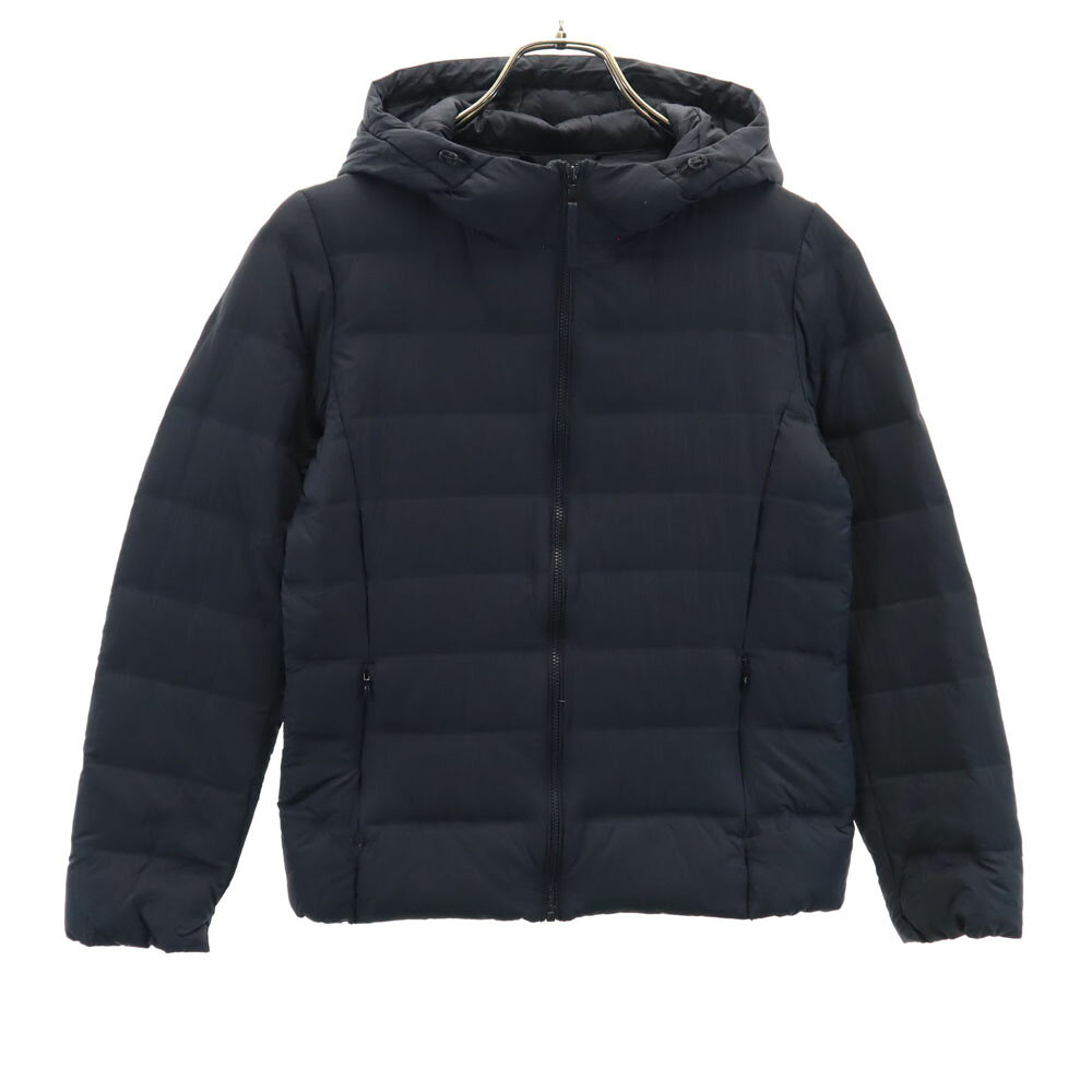 Rakuten - 古着 UNIQLO ユニクロ シームレス ウルトラライトダウンジャケット S チャコール 収納袋付き レディース 【中古】 【PD】