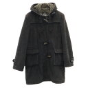 古着 Gloverall グローバーオール 80s 90s オールド ダッフルコート 140cm チャコールブラウン系 キッズ 【中古】 【PD】(4)