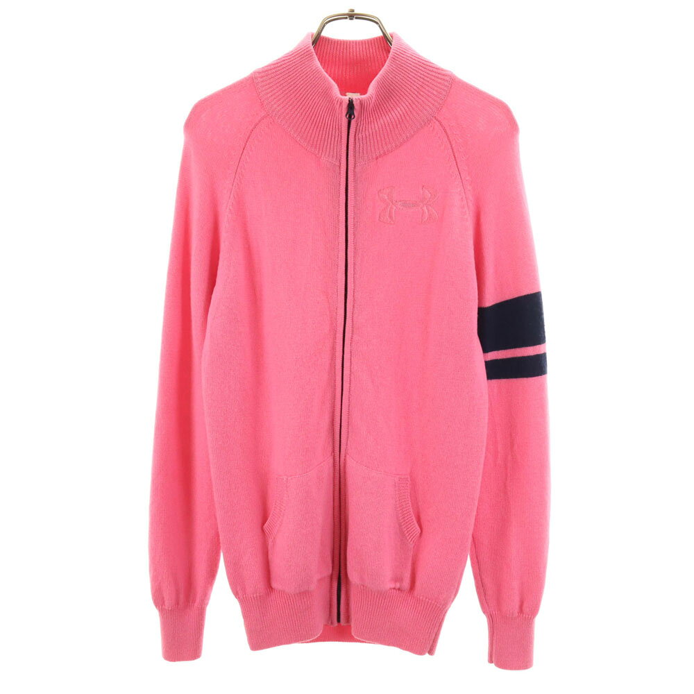Rakuten - 古着 UNDER ARMOUR アンダーアーマー ニットジャケット MD ピンク レディース 【中古】