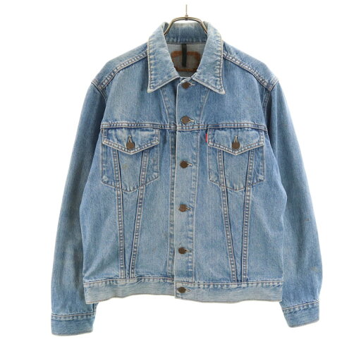 古着 ビッグジョン BIG JOHN デニムジャケット ウォッシュブルー ジージャン トラッカー レディース 【中古】 古着 ビッグジョン BIG JOHN デニムジャケット ウォッシュブルー ジージャン トラッカー レディース 【中古】