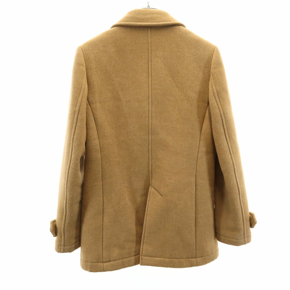 古着 Paul Smith JEANS ポールスミスジーンズ ウールブレンド ピーコート 40 ベージュ レディース 【中古】