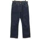 古着 アメリカニーノ AMERICANINO 日本製 ストレートデニムパンツ W30 インディゴ ジーンズ メンズ 【中古】