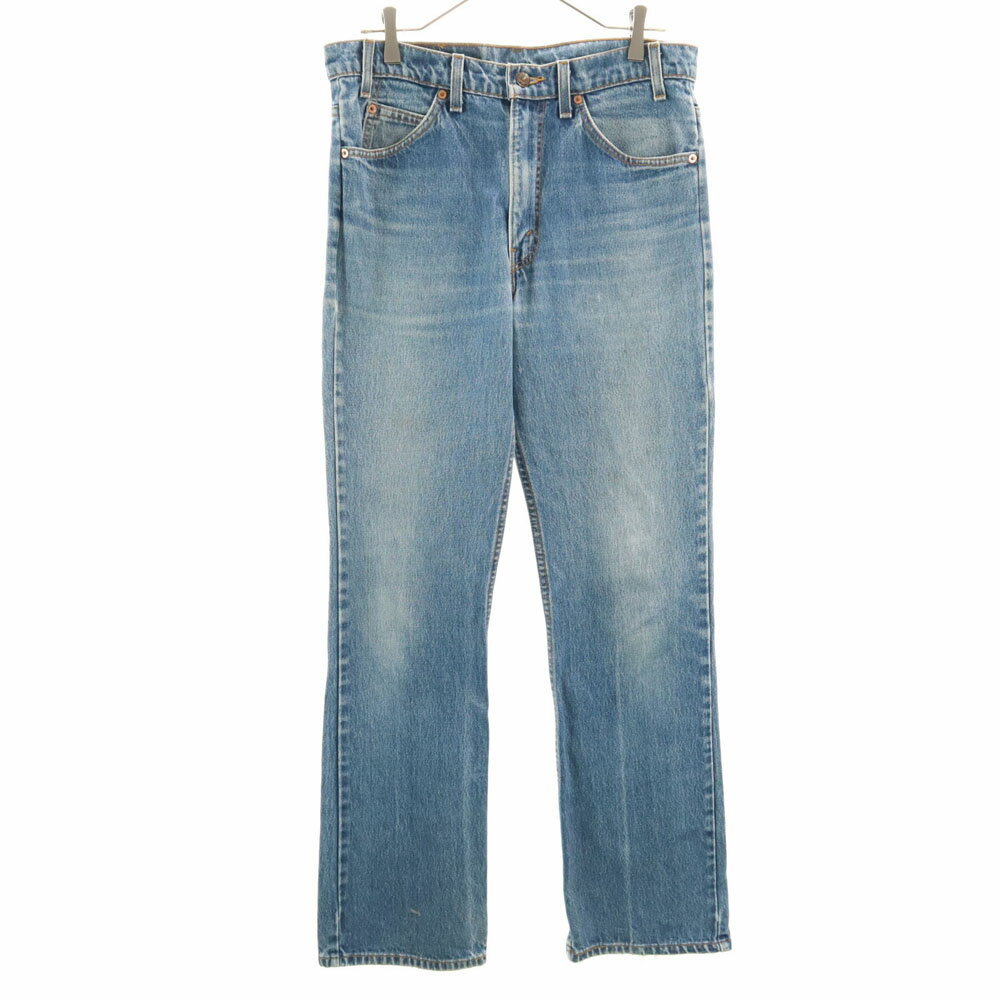 古着 Levi's リーバイス 90s オレンジタブ オールド デニムパンツ W33 ウォッシュブルー ジーンズ メンズ 【中古】