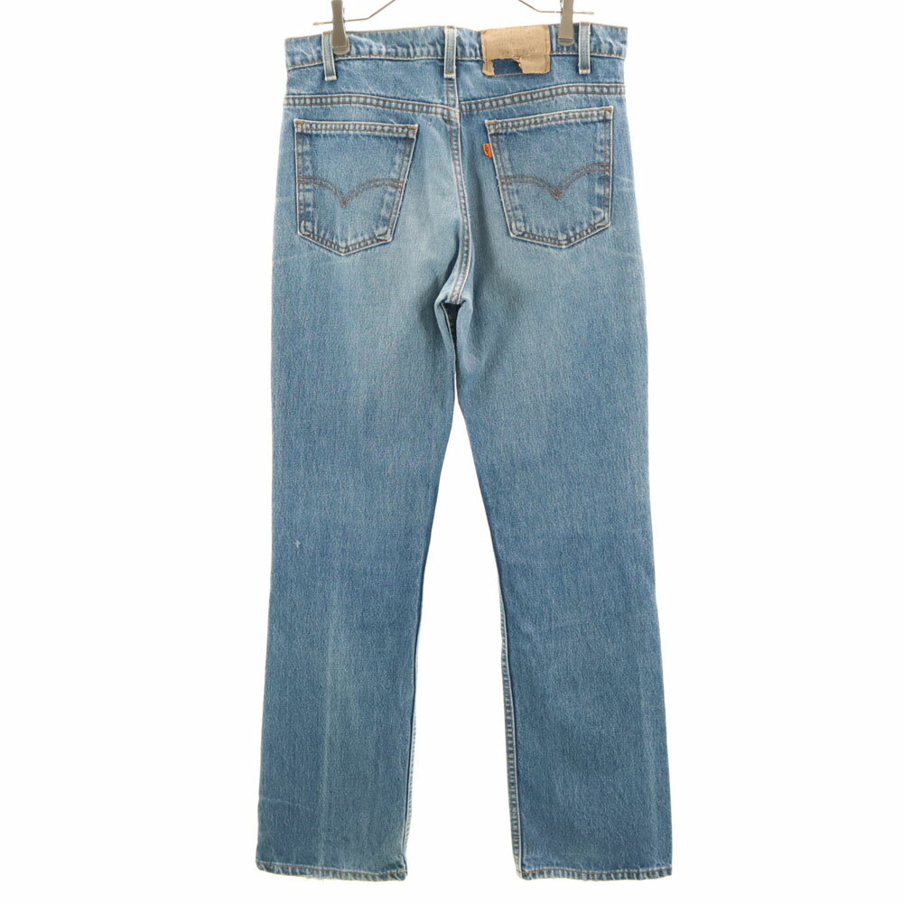 古着 Levi's リーバイス 90s オレンジタブ オールド デニムパンツ W33 ウォッシュブルー ジーンズ メンズ 【中古】