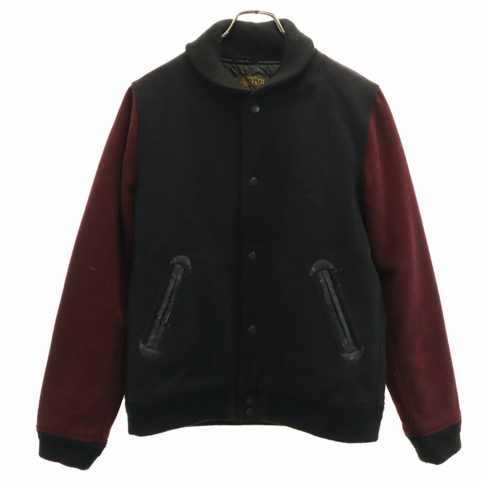 古着 STOOGE&CO ストーギーアンドコー スタジャン L ブラック メンズ 【中古】