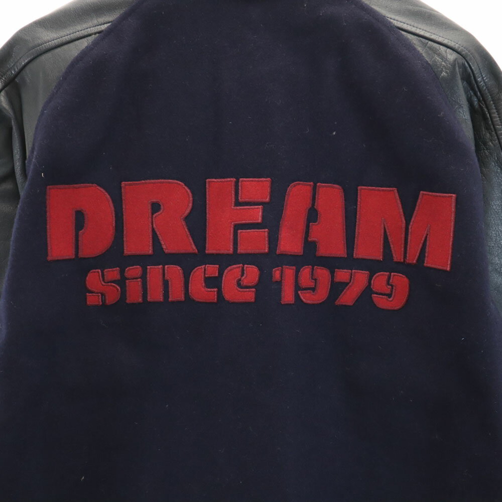 古着 PRINT HOUSE スタジャン O ネイビー系 メンズ 【中古】