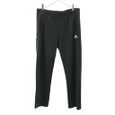 古着 アディダス adidas ロングジャージパンツ S ブラック メンズ 【中古】