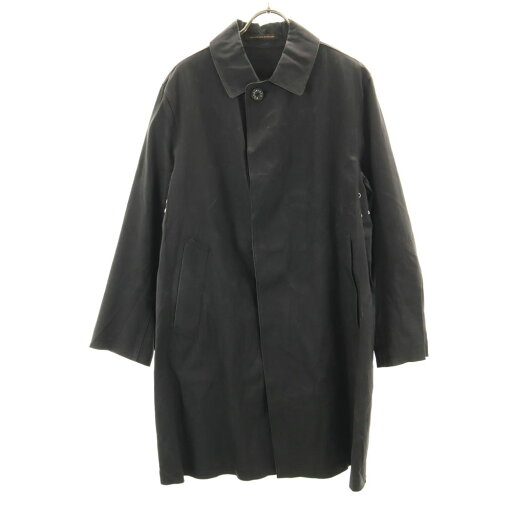 古着 Mackintosh マッキントッシュ 英国製 ステンカラーコート 36 ネイビー メンズ 【中古】 古着 Mackintosh マッキントッシュ 英国製 ステンカラーコート 36 ネイビー メンズ 【中古】
